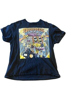 2022 Lalapalooza back shirt sleeve tee large